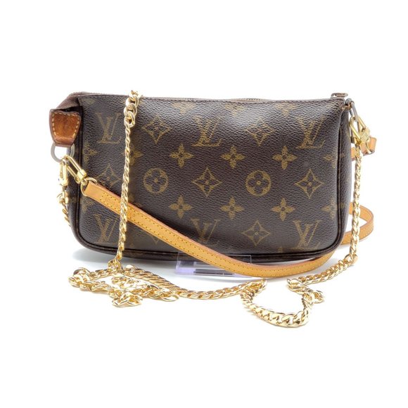 Auth Louis Vuitton Monogram Pochette Shoulder Bag - Picture 2 of 16